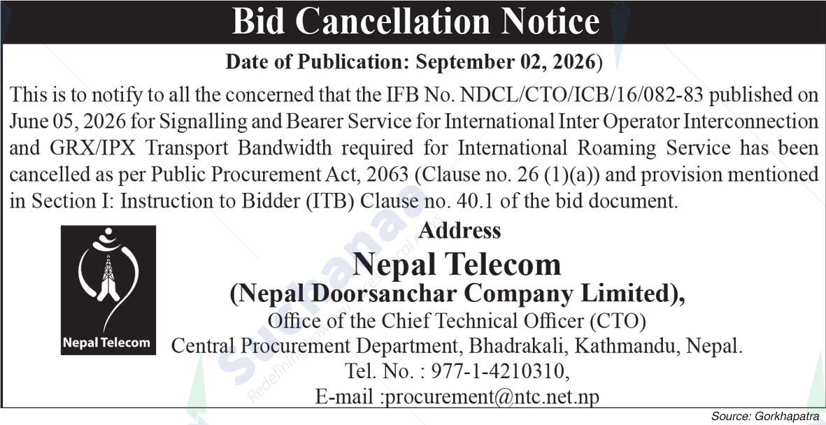 Nepal Doorsanchar Company Limited (NTC)