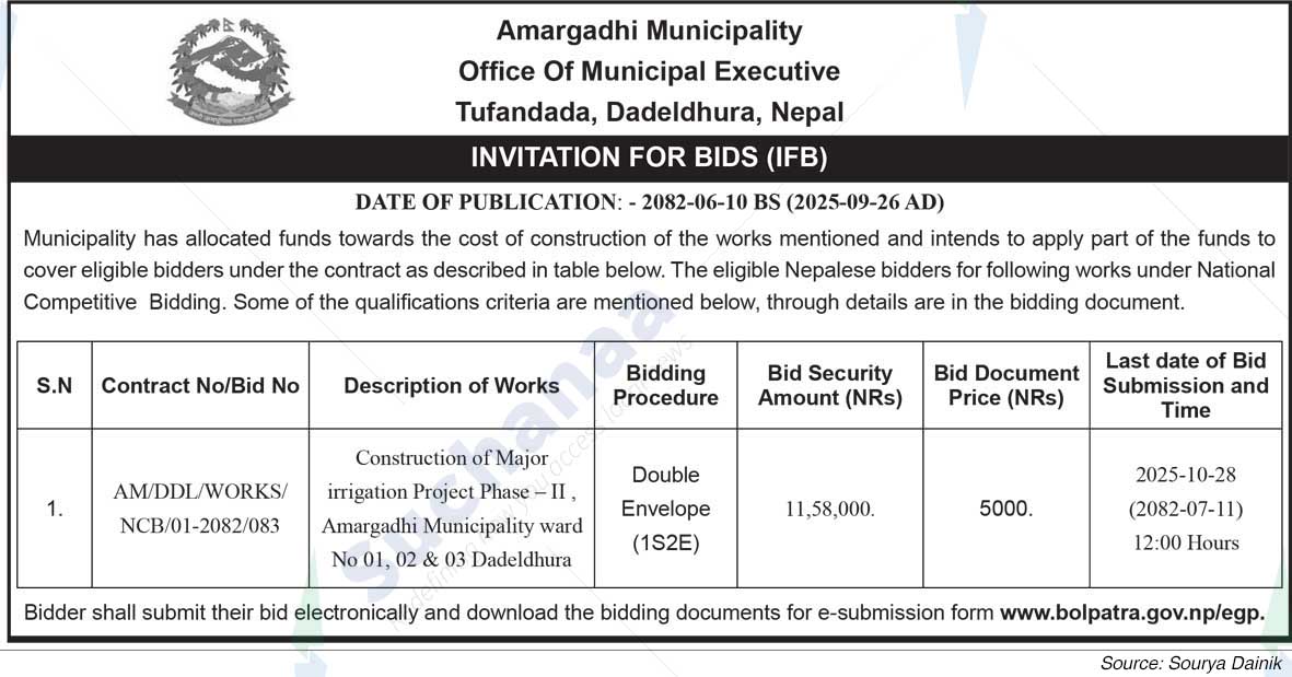 Amargadhi Municipality