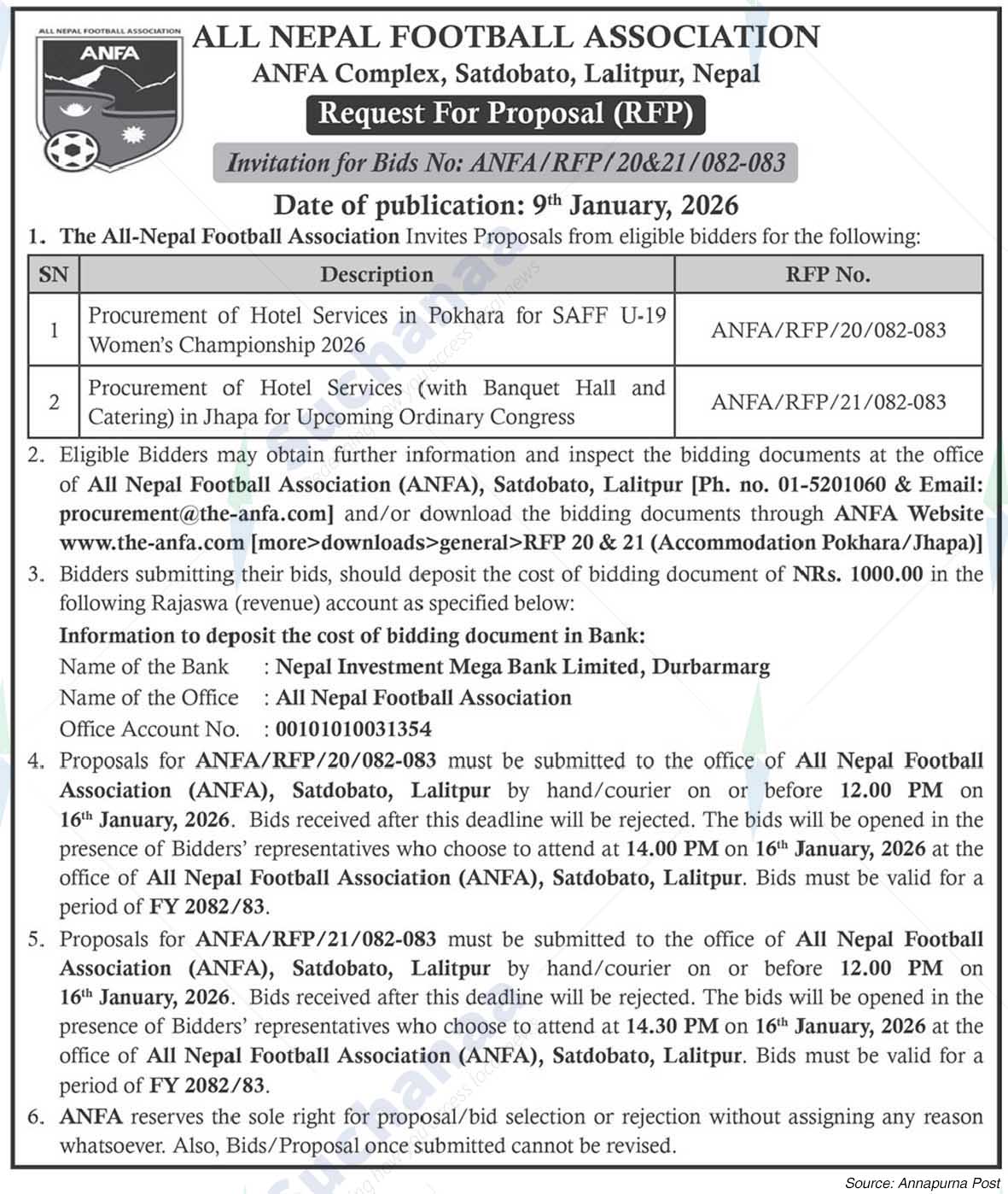 All Nepal Football Association (ANFA)