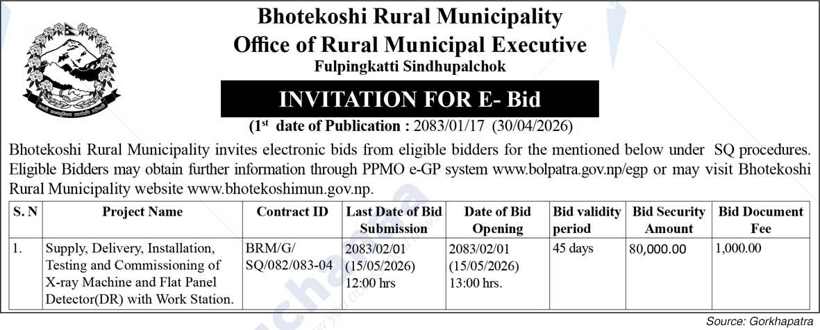Bhotekoshi Rural Municipality