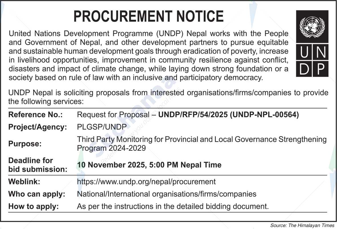 United Nations Development Programme (UNDP)