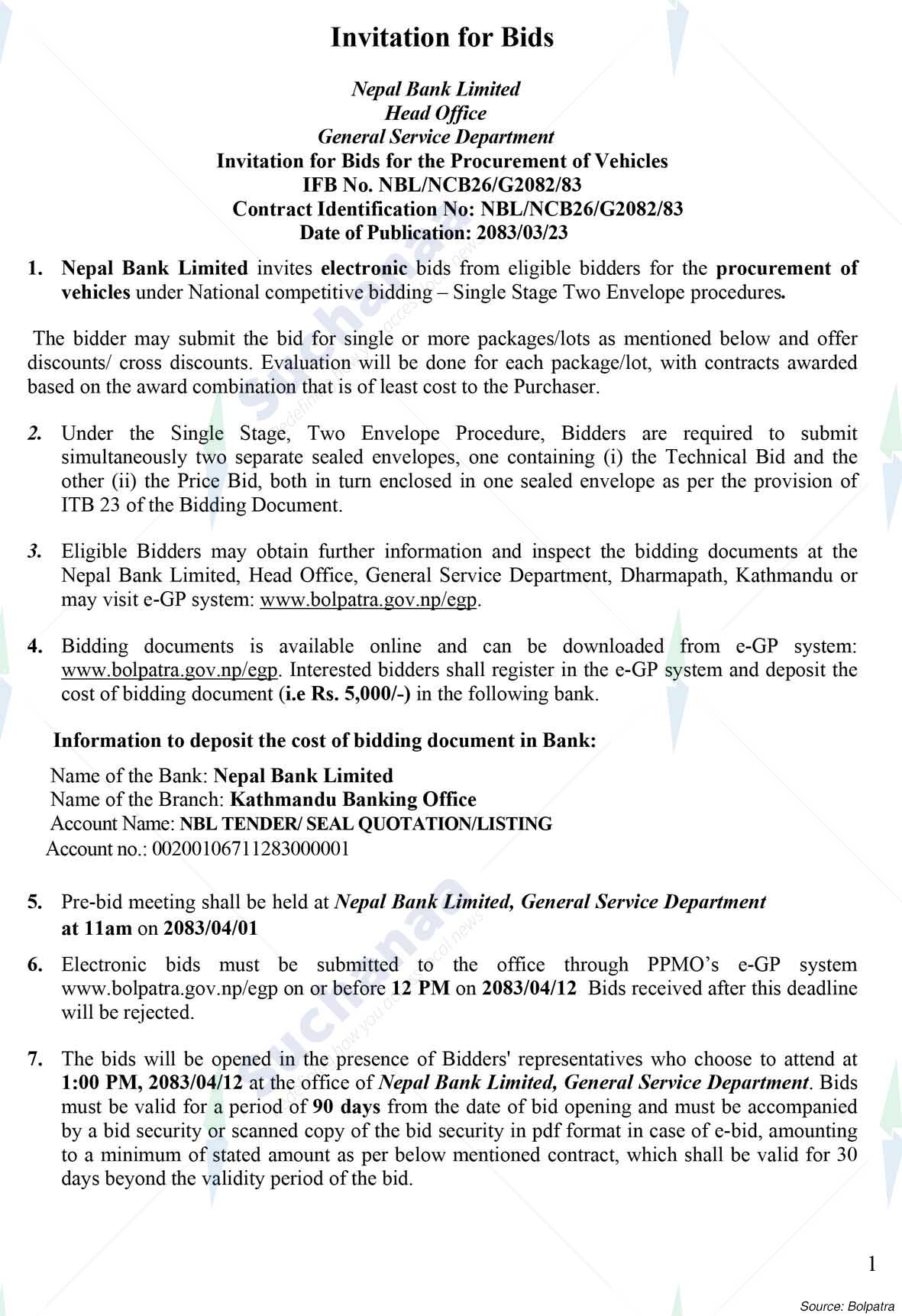 Nepal Bank Limited