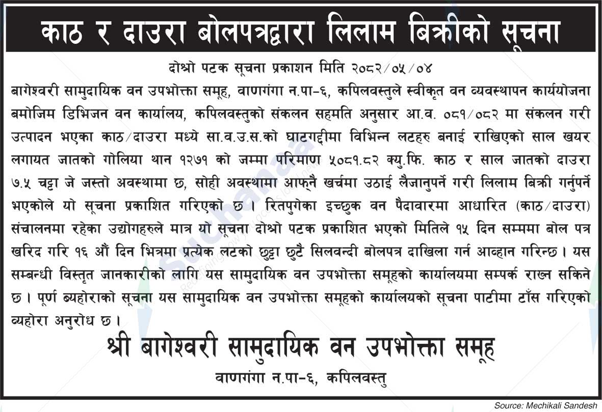 Bageshwari Saa.Wa.Wo.Sa.