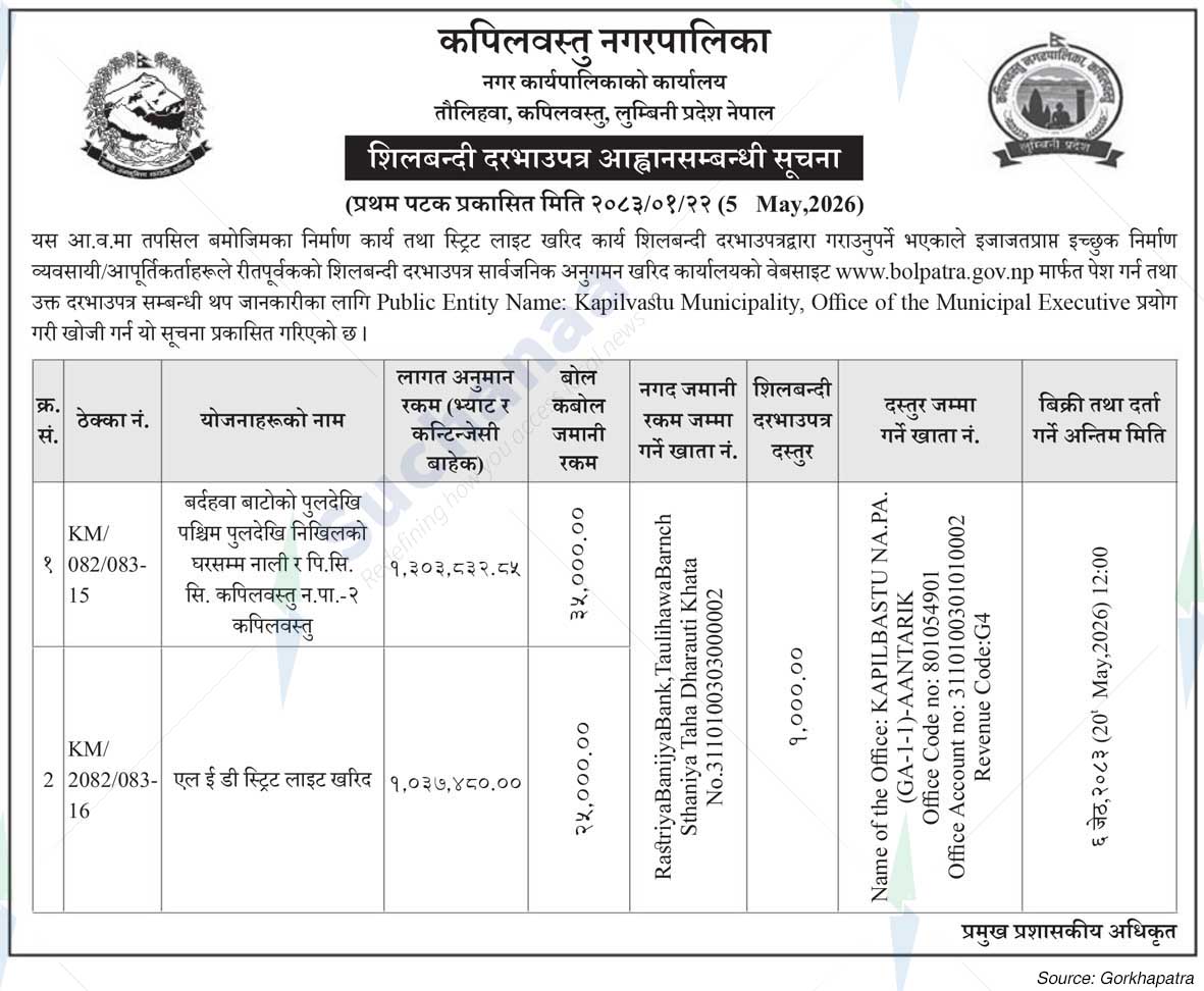 Kapilvastu Municipality
