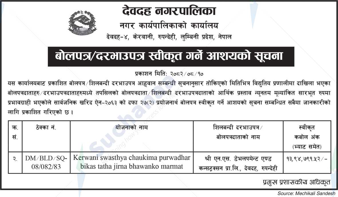 Devdaha Municipality