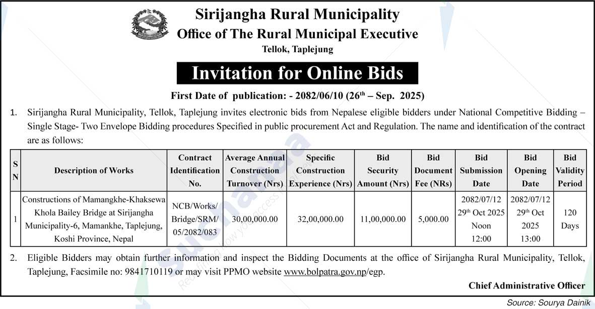 Sirijangha Rural Municipality