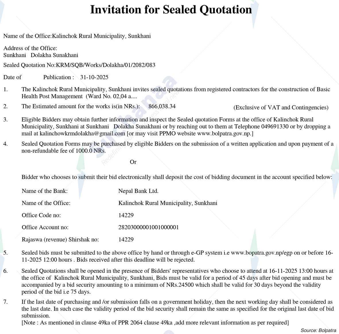 Kalinchok Rural Municipality