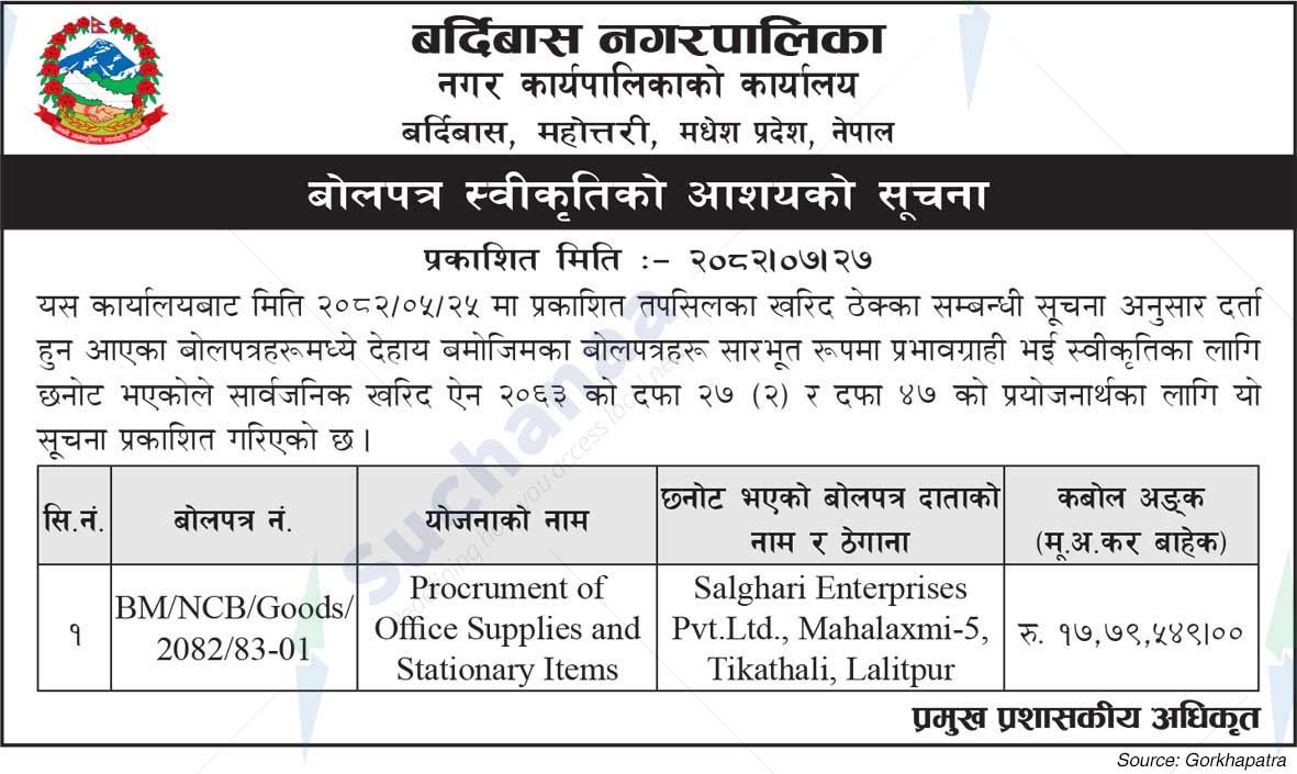 Bardibas Municipality