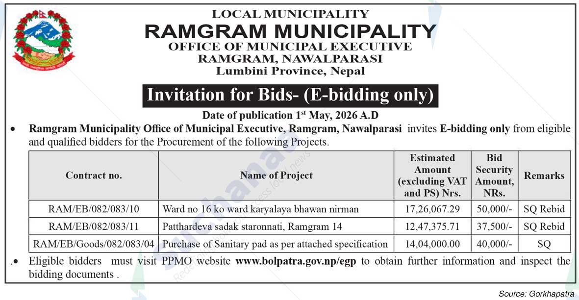 Ramgram Municipality