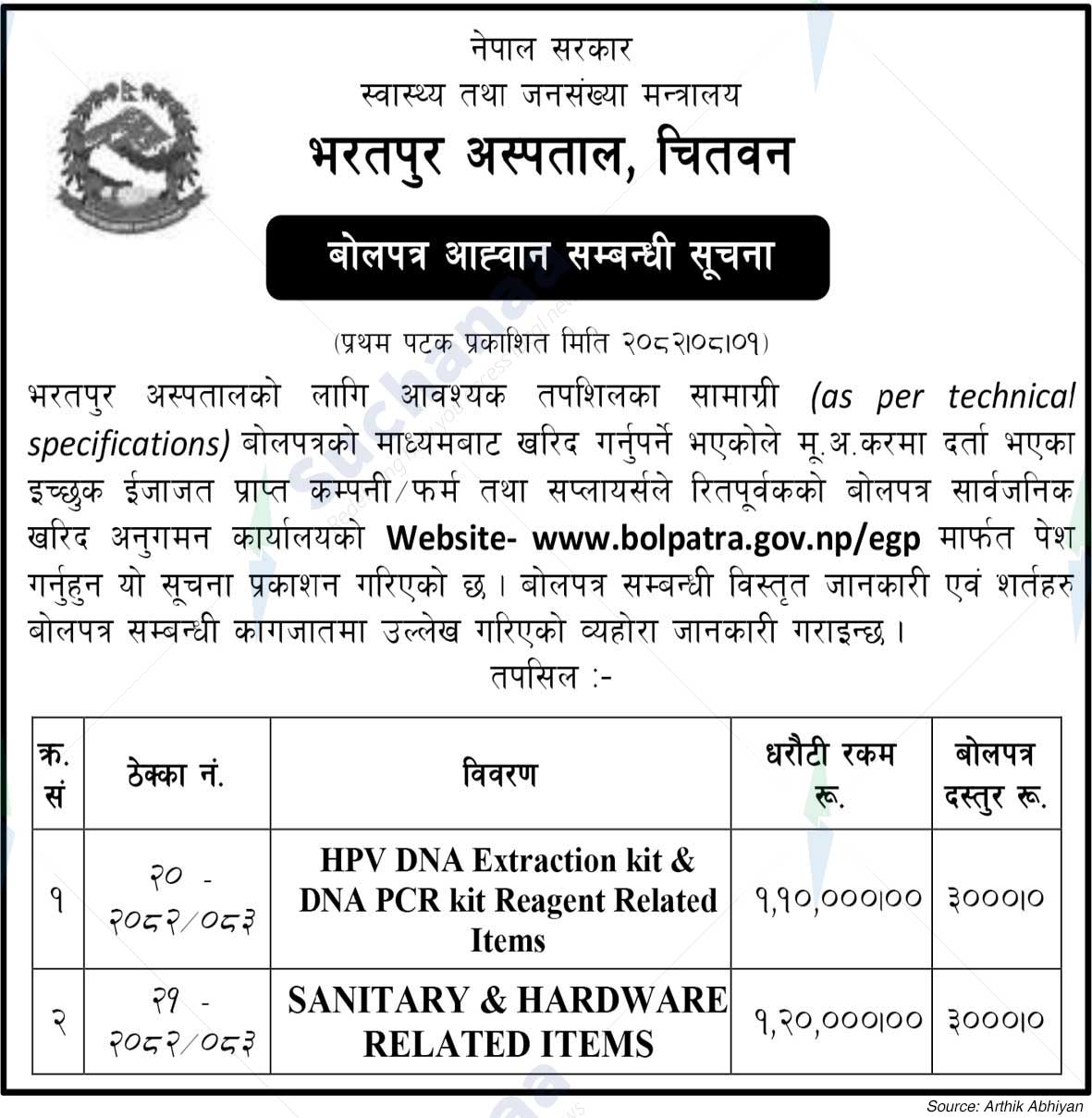 Bharatpur Hospital, Chitwan