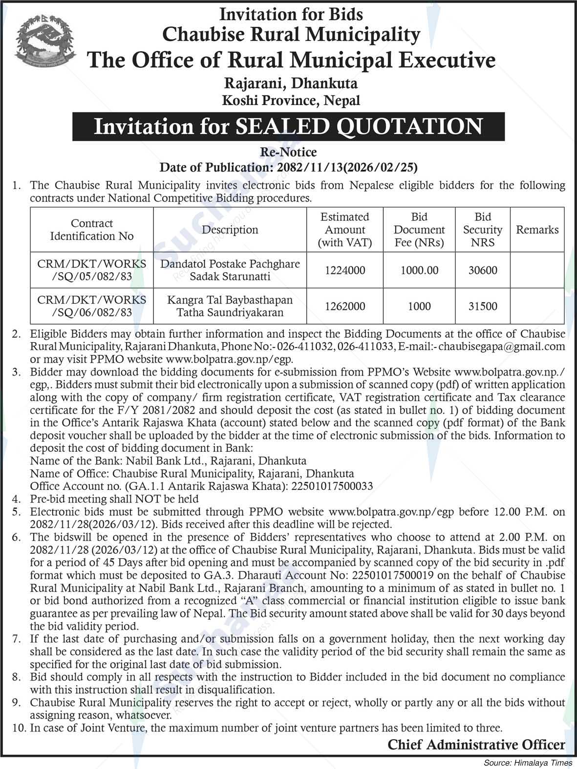 Chaubise Rural Municipality