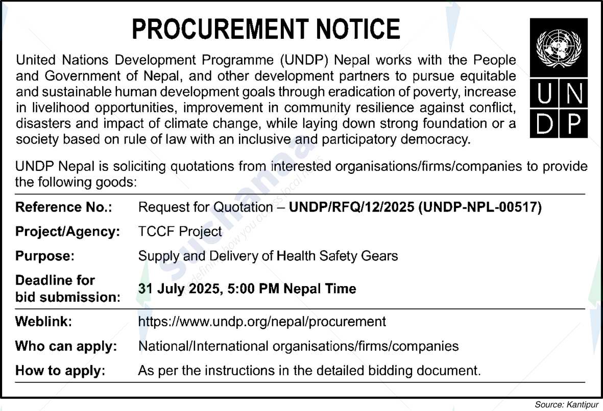 United Nations Development Programme (UNDP)