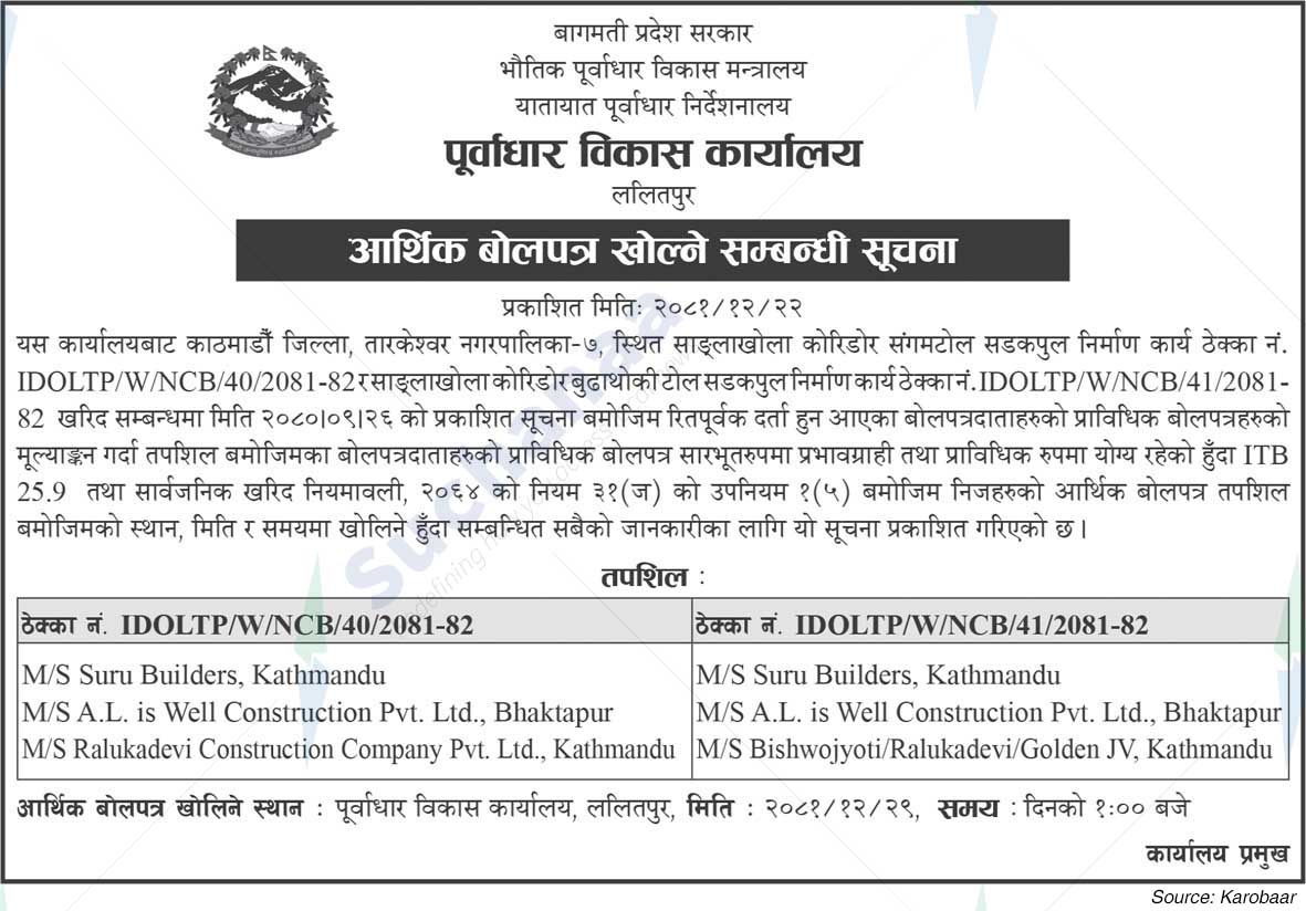 Infrastructure Development Office, Lalitpur