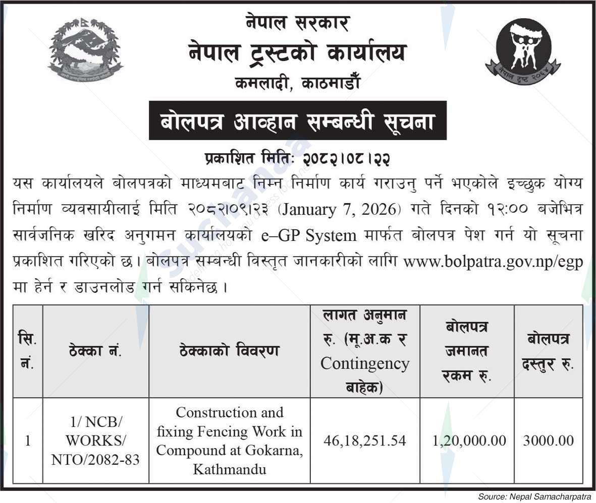 Nepal Trust Office, Kamaladi, Kathmandu