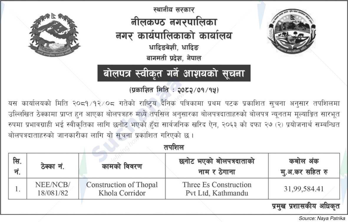 Neelakantha Municipality