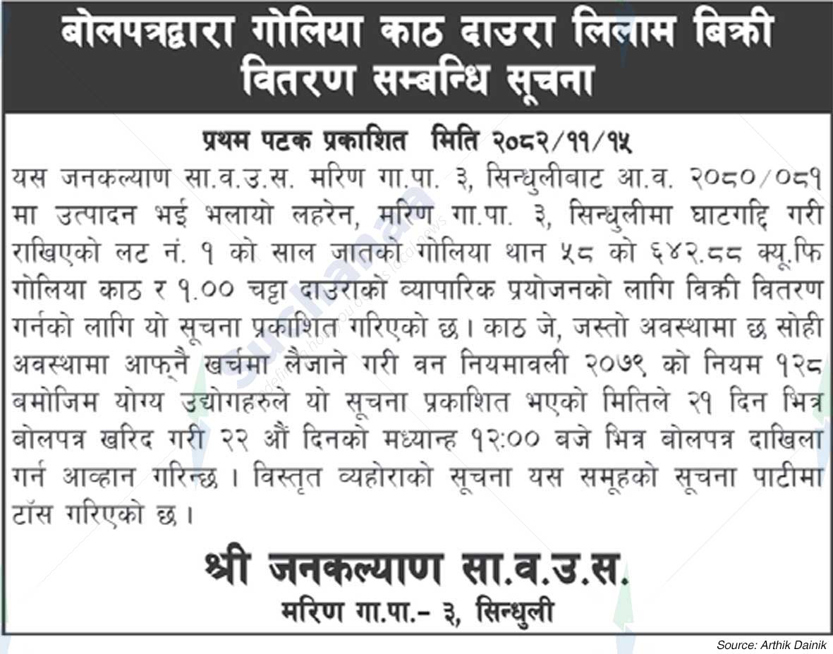 Shree Janakalyan Saa.Wa.Wo.Sa.