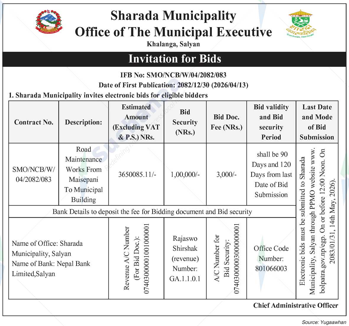 Sharada Municipality