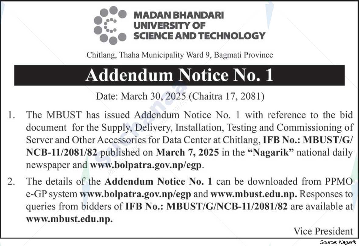 Madan Bhandari University of Science and Technology