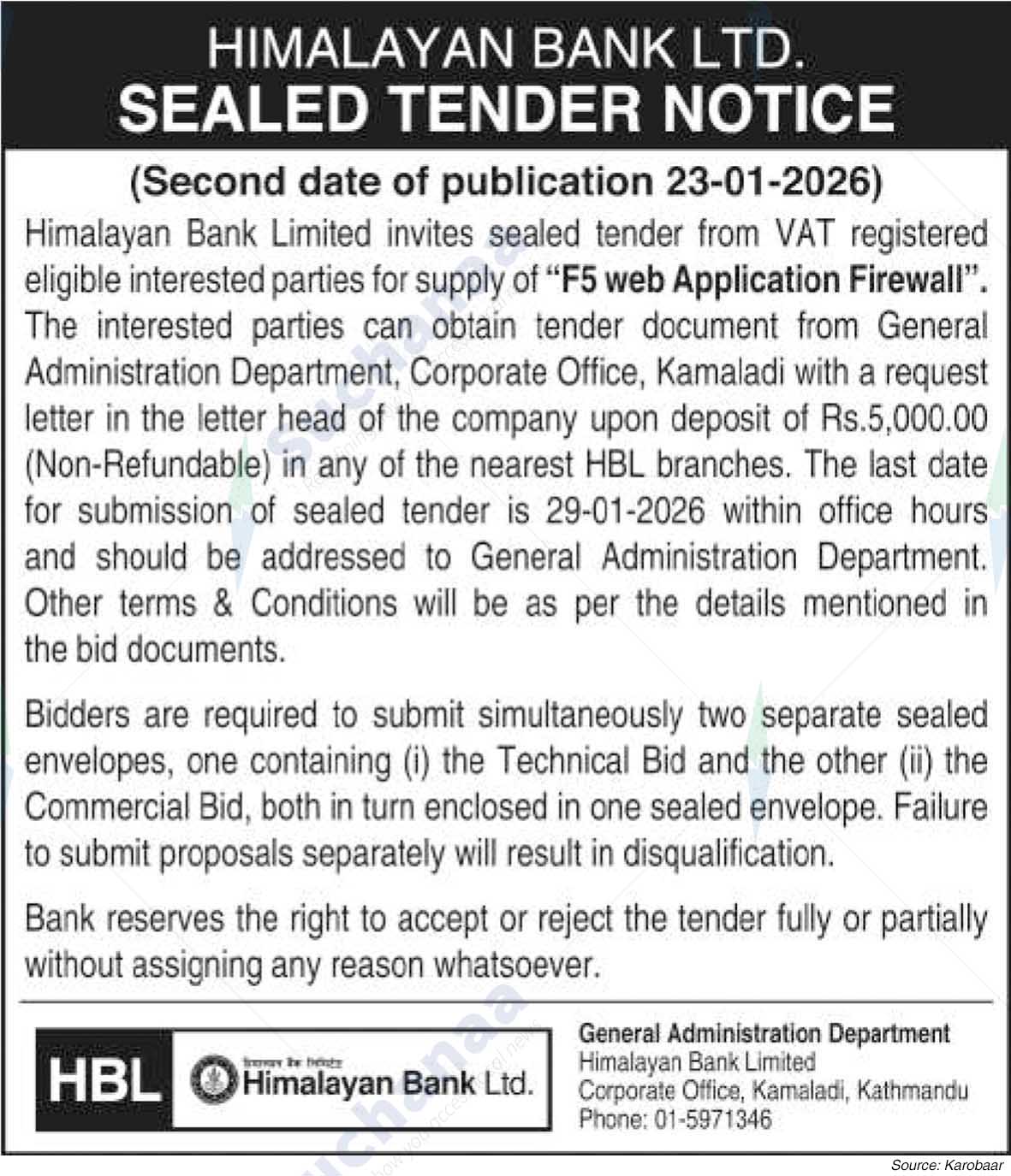 Himalayan Bank Limited