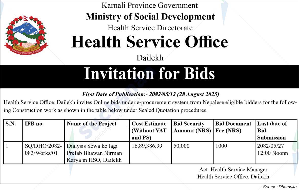 Health Service Office, Dailekh