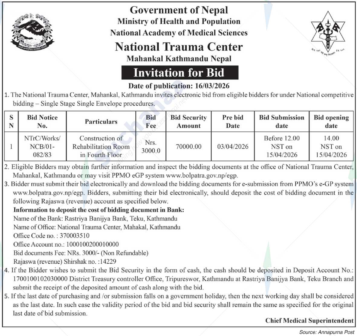 National Trauma Center