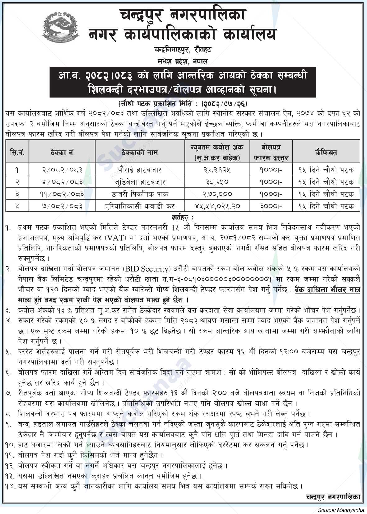 Chandrapur Municipality