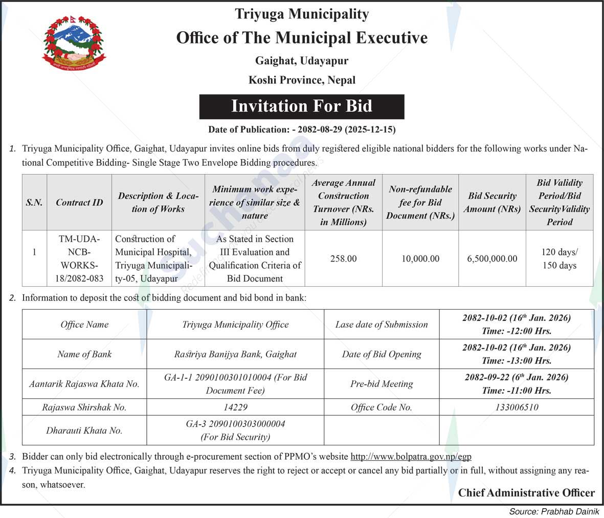 Triyuga Municipality