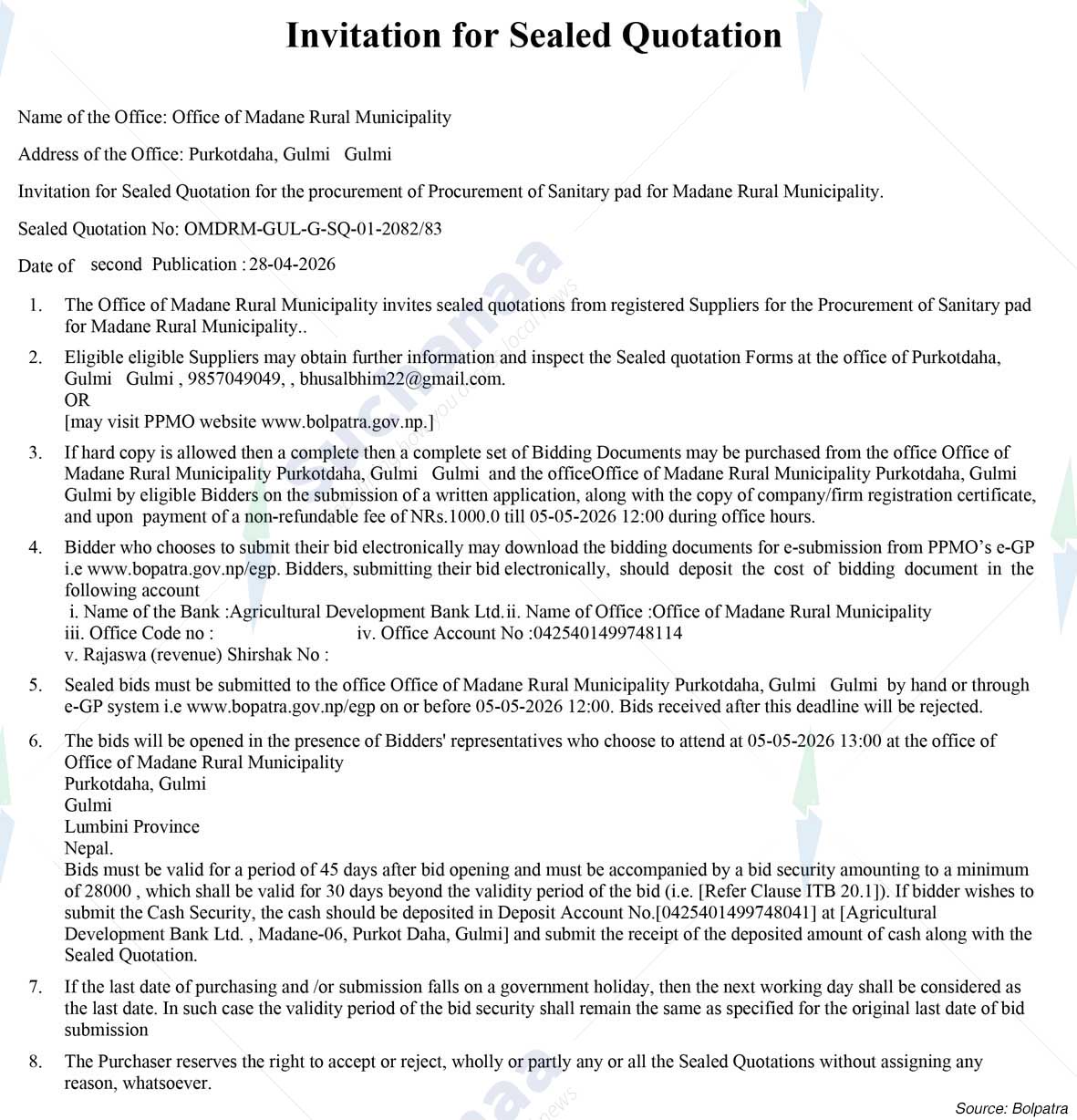 Madane Rural Municipality