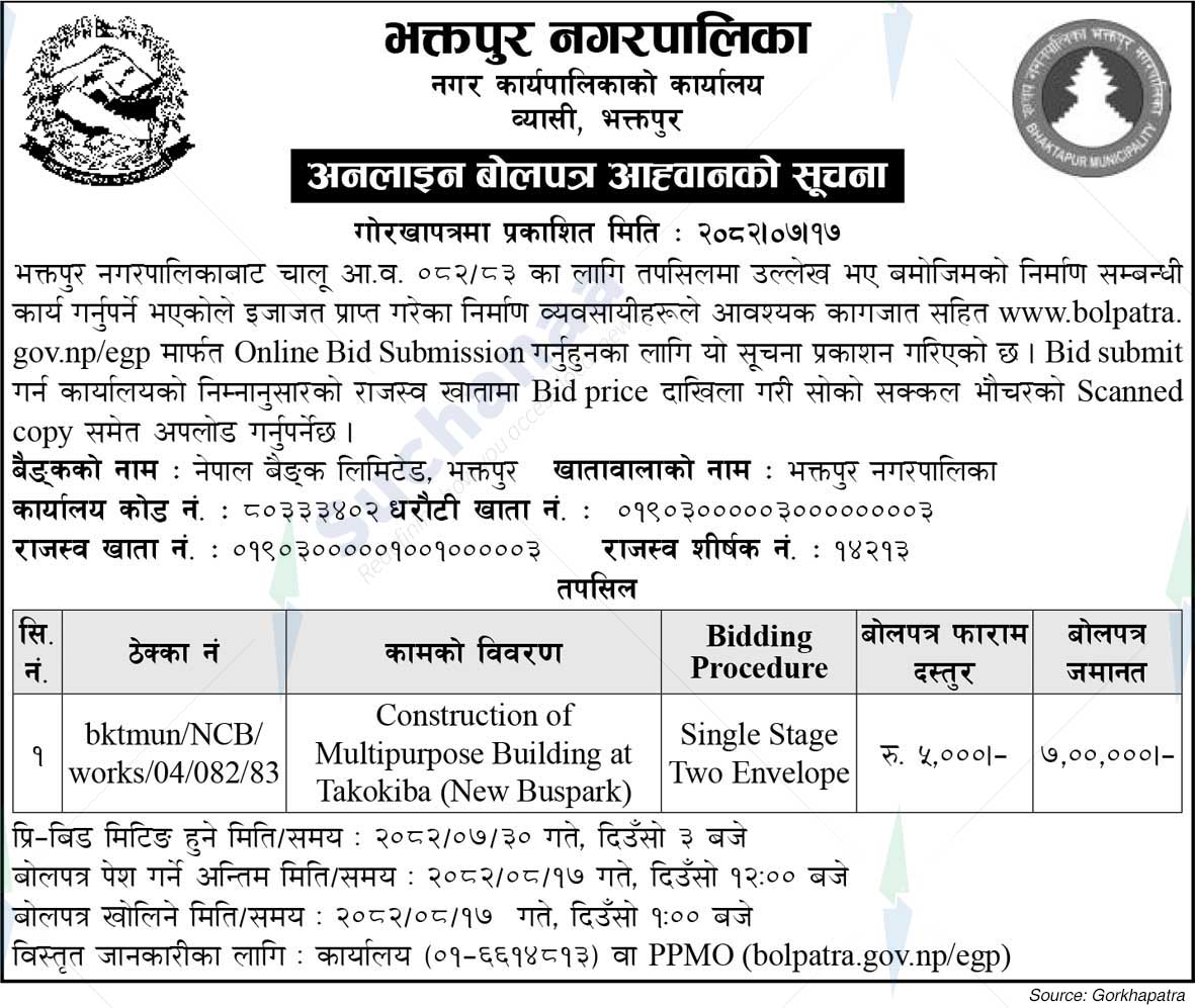 Bhaktapur Municipality