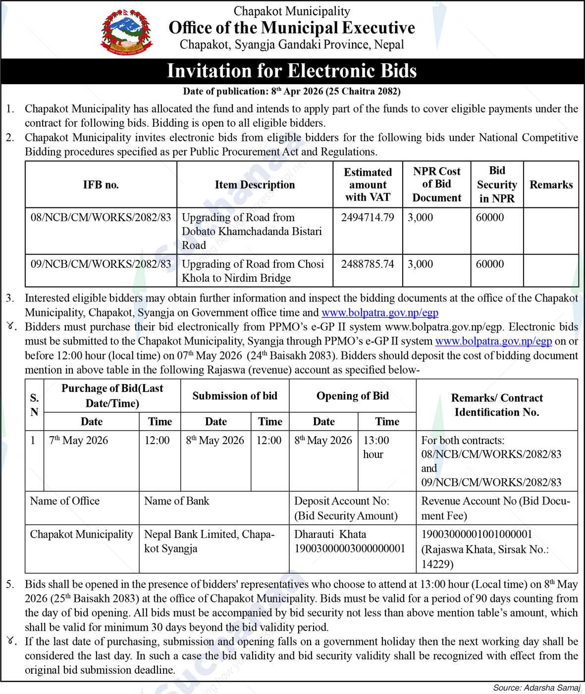 Chapakot Municipality