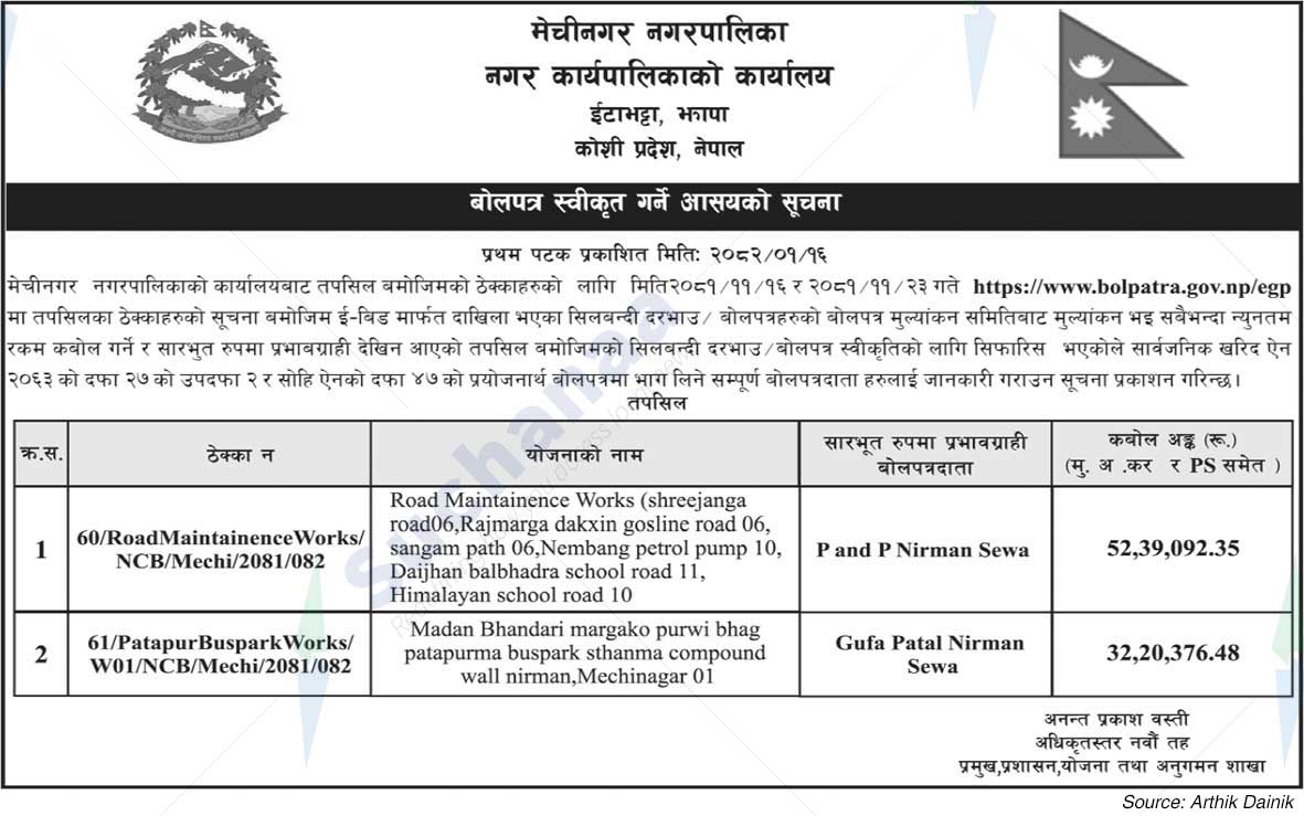 Mechinagar Municipality