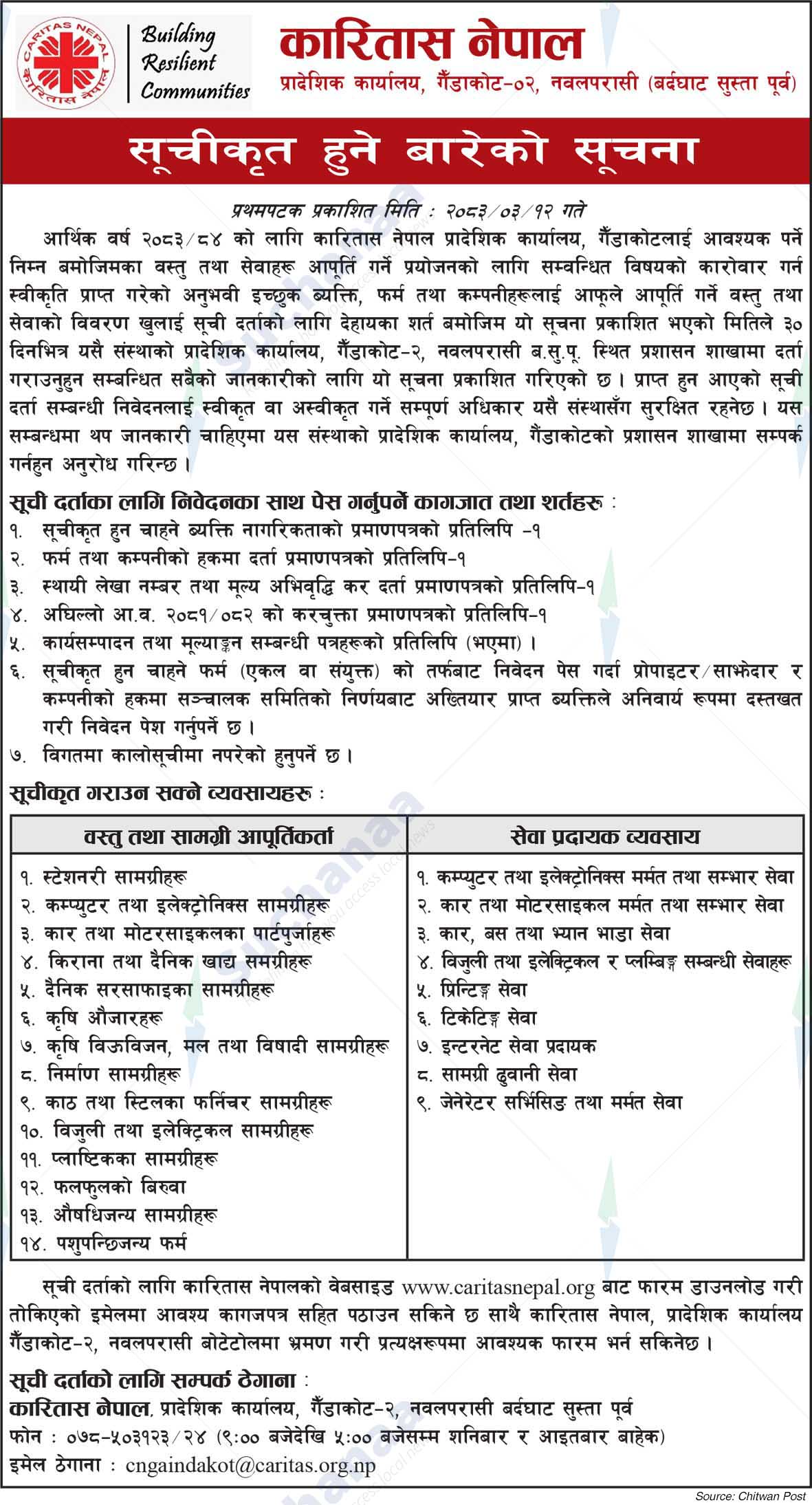 Caritas Nepal