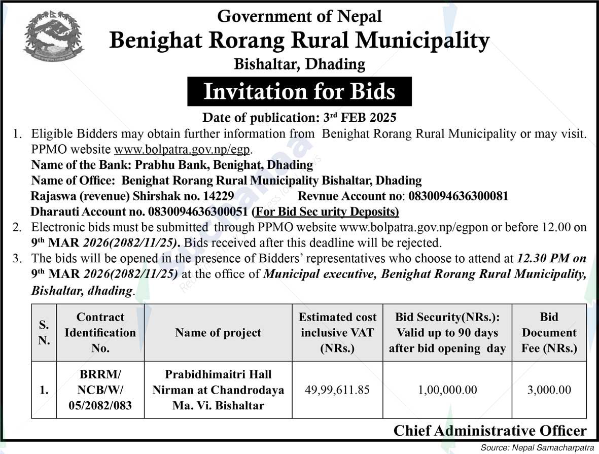 Benighat Rorang Rural Municipality