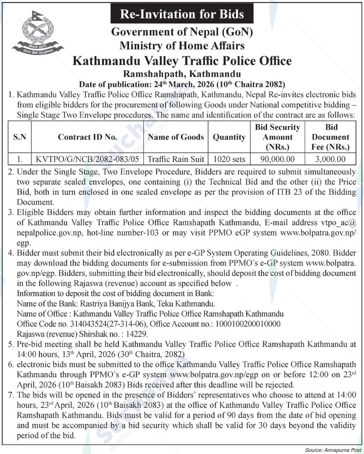 Kathmandu Valley Traffic Police Office, Ramshahpath