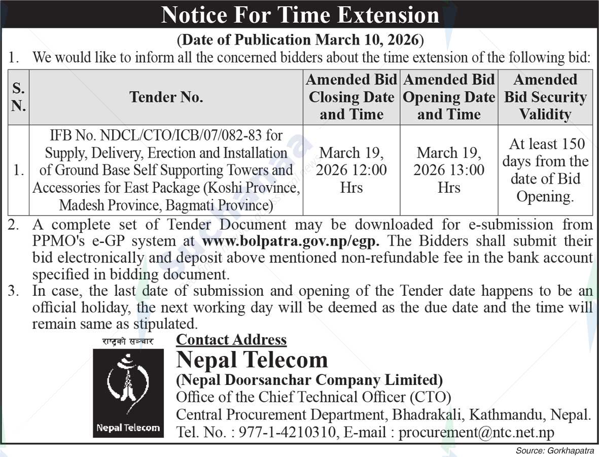 Nepal Doorsanchar Company Limited (NTC)