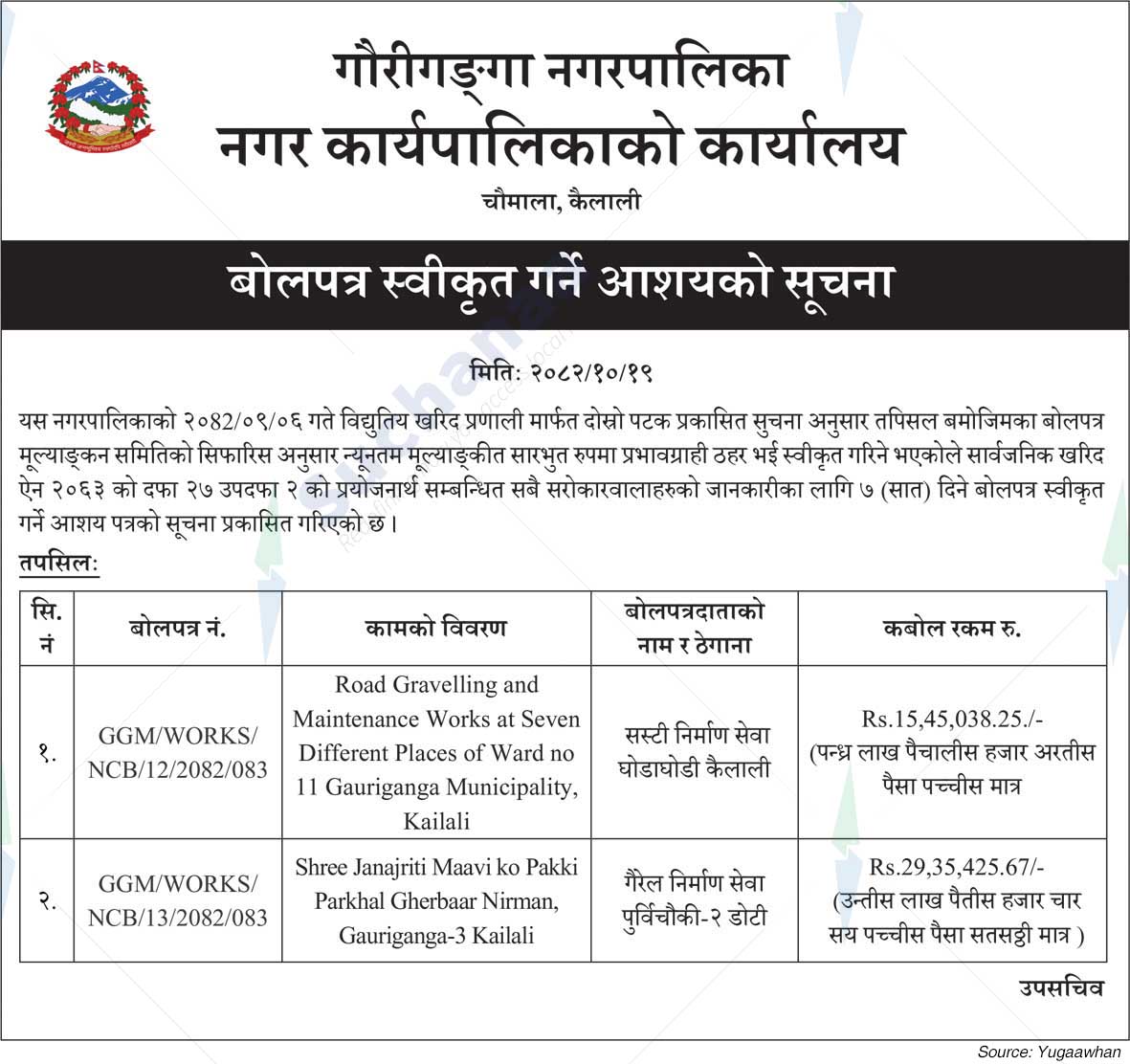 Gauriganga Municipality