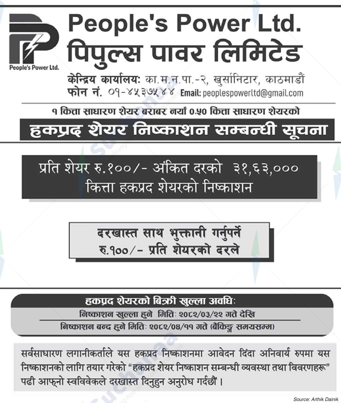 People's Power Ltd.