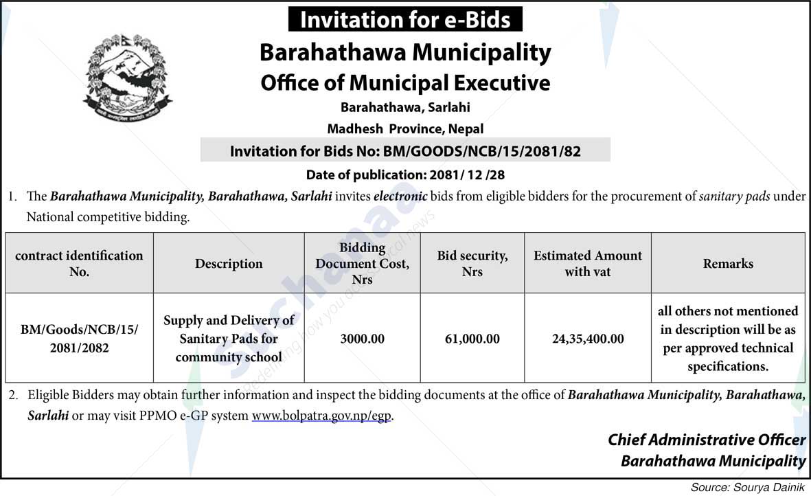 Barahathawa Municipality
