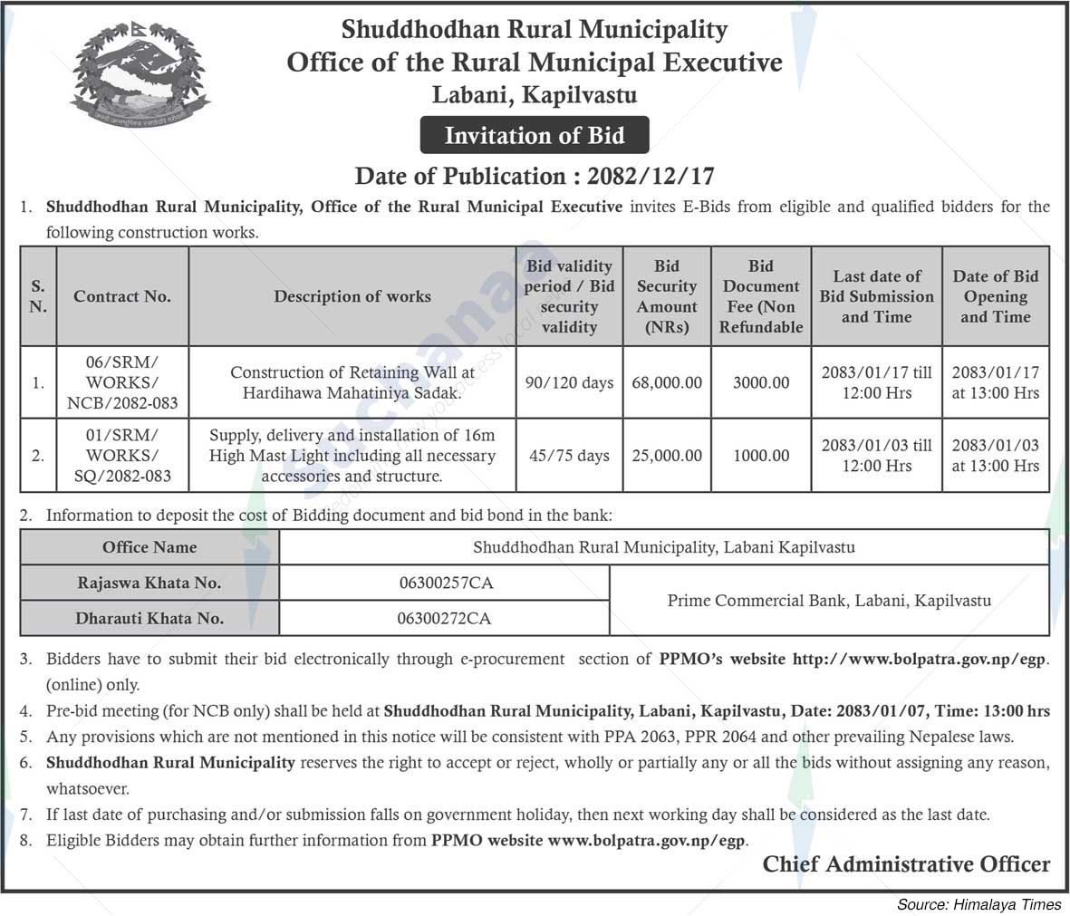 Shuddhodhan Rural Municipality