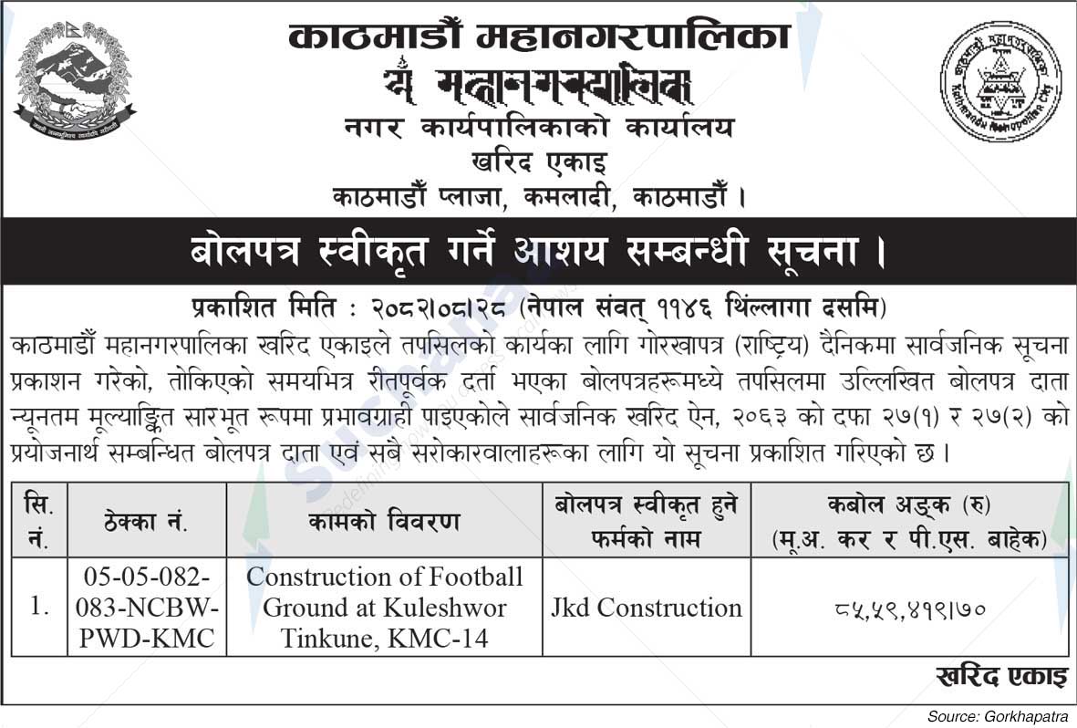 Kathmandu Metropolitan City