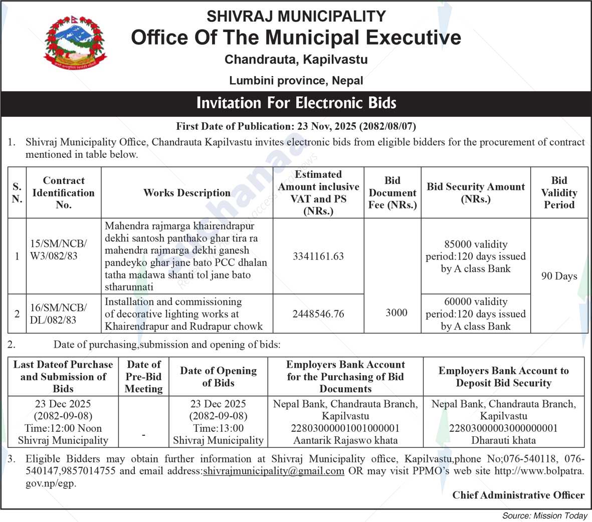 Shivraj Municipality