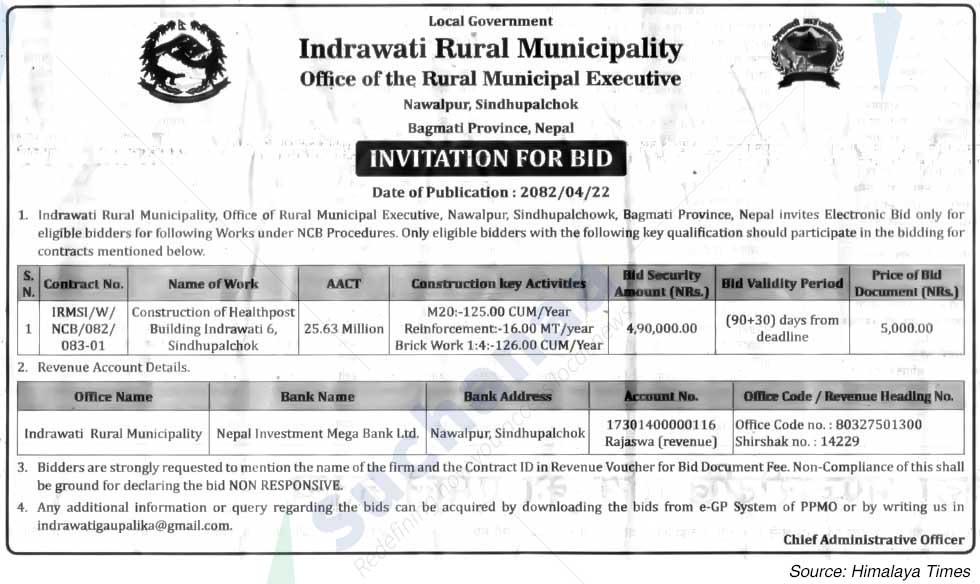 Indrawati Rural Municipality