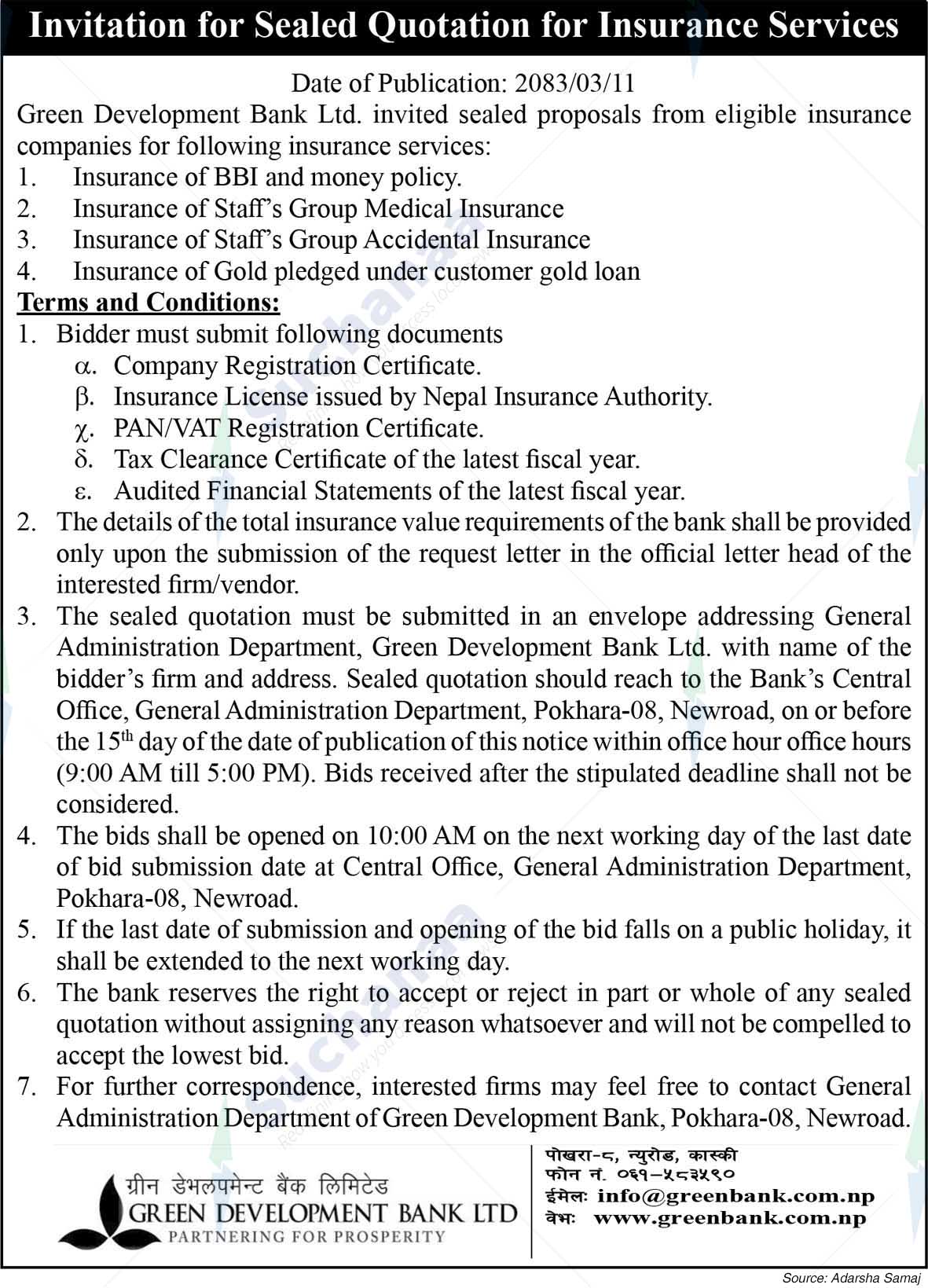 Green Development Bank