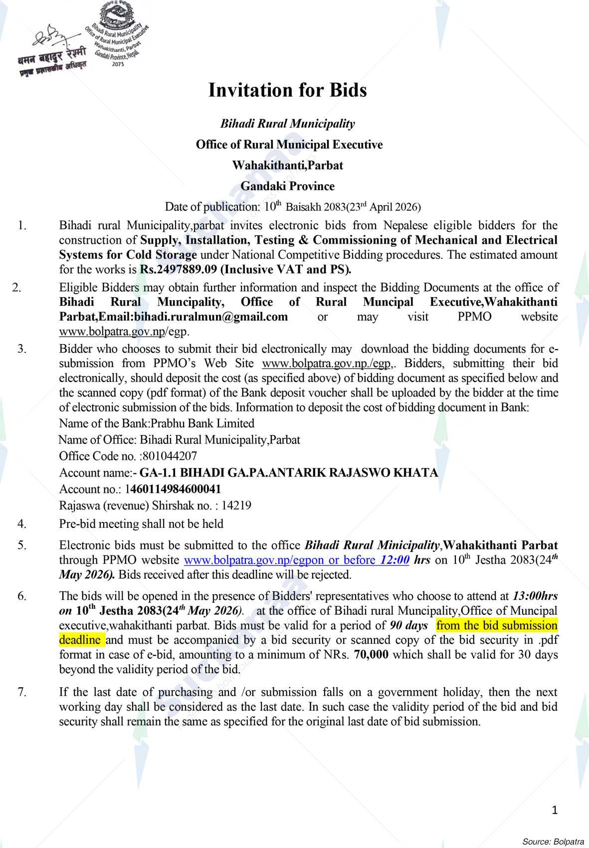 Bihadi Rural Municipality