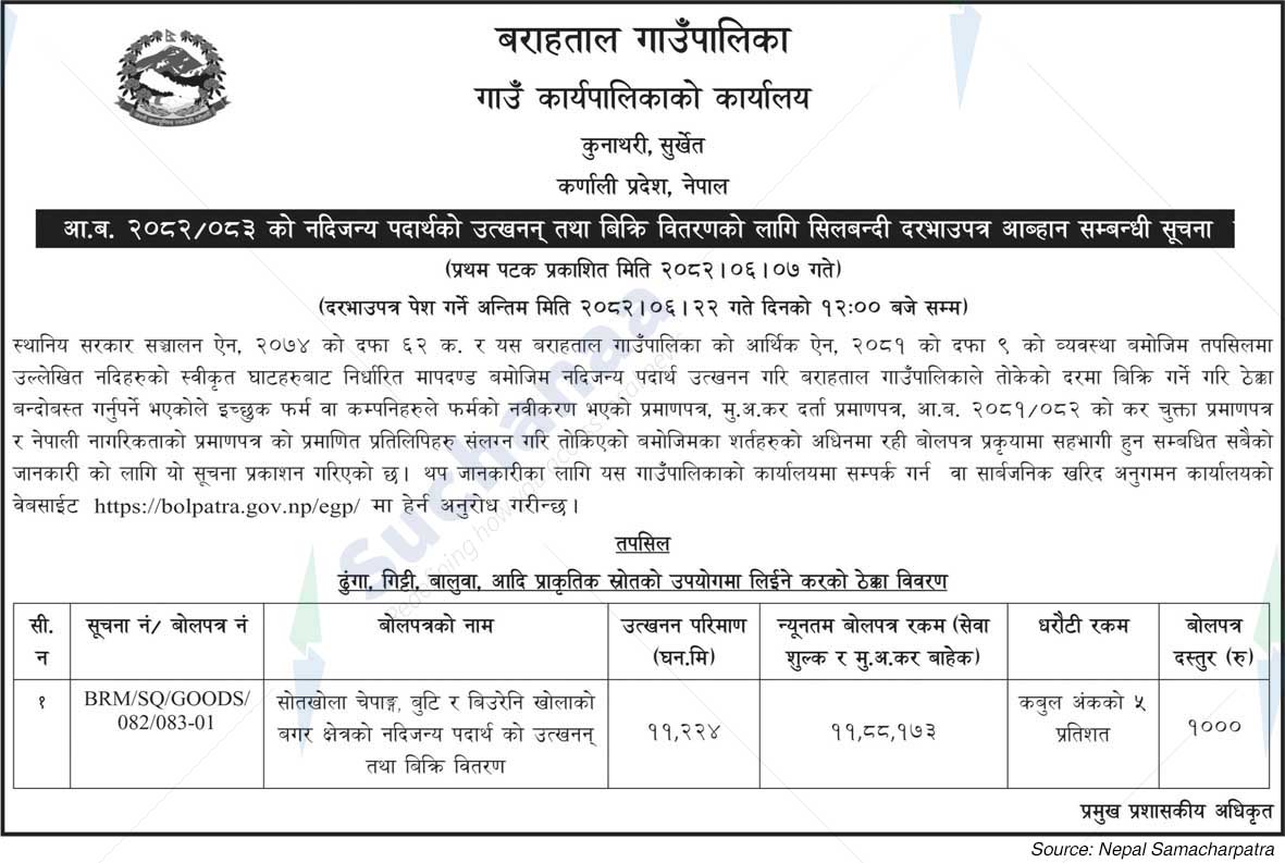 Barahatal Rural Municipality