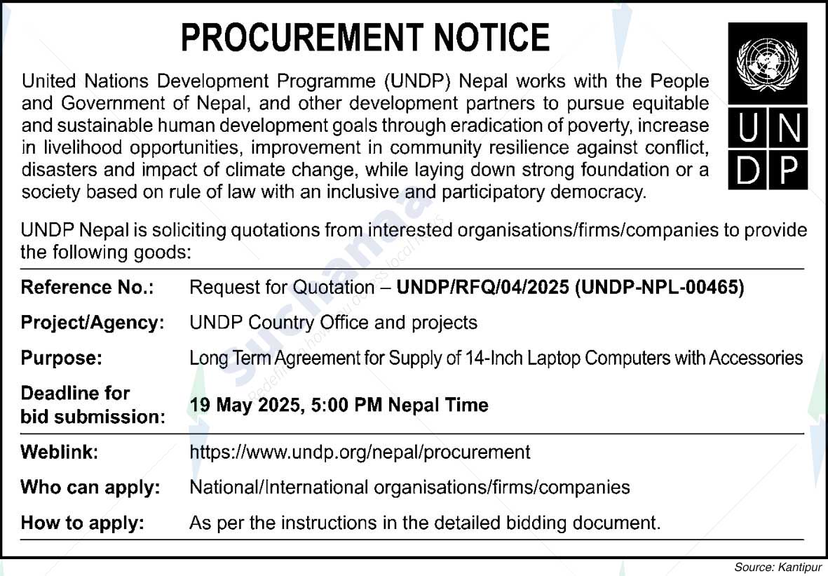 United Nations Development Porgramme (UNDP)
