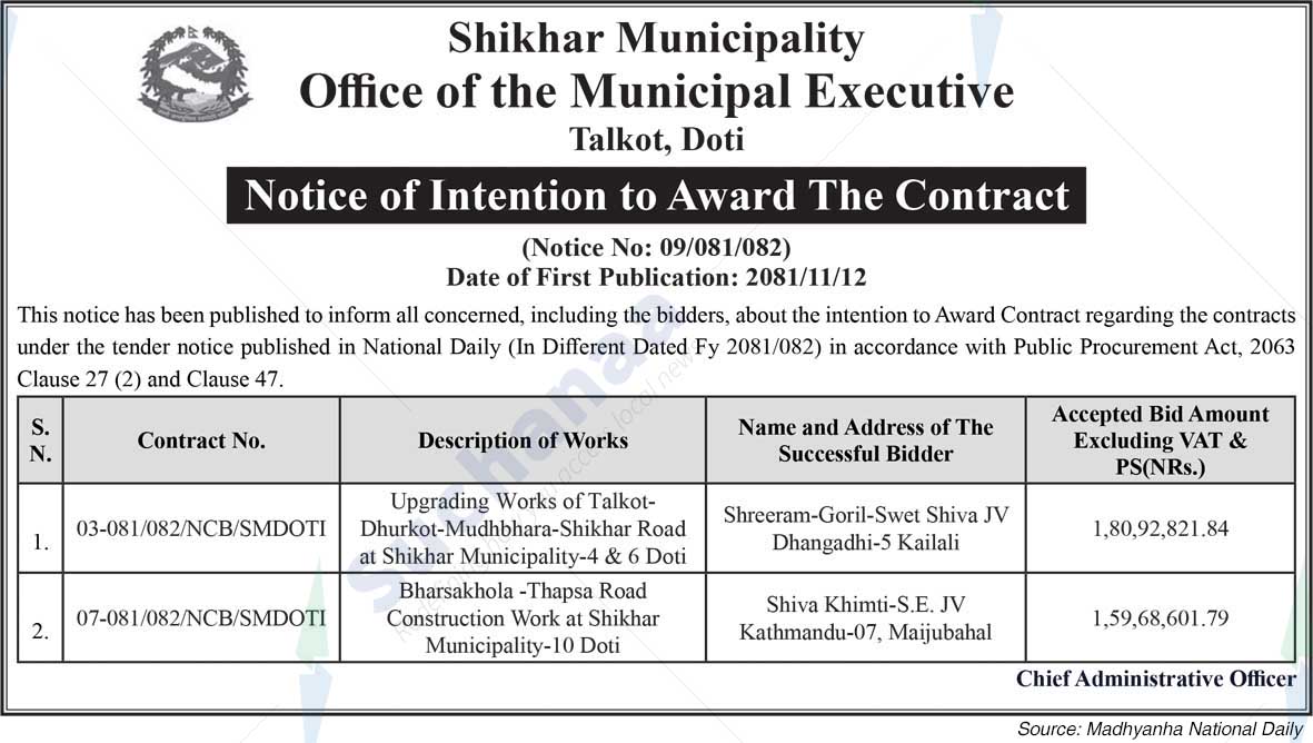 Shikhar Municipality
