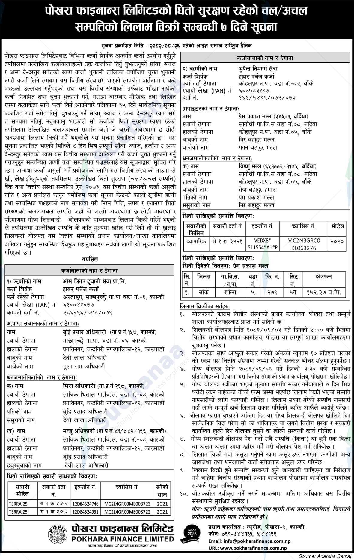 Pokhara Finance Limited