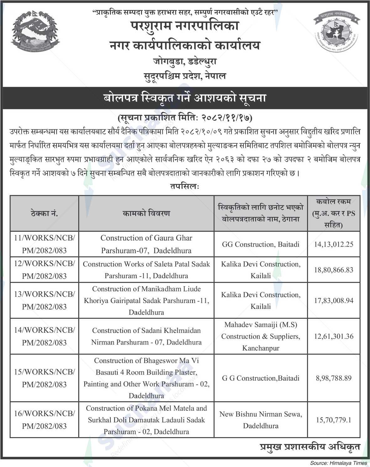 Parshuram Municipality
