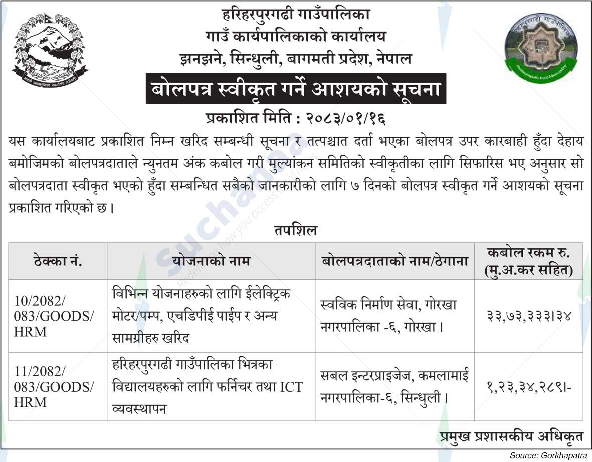 Hariharpurgadhi Rural Municipality
